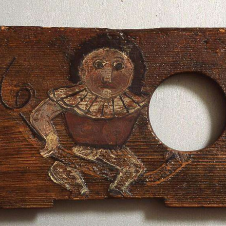 panjska končnica s klovnom