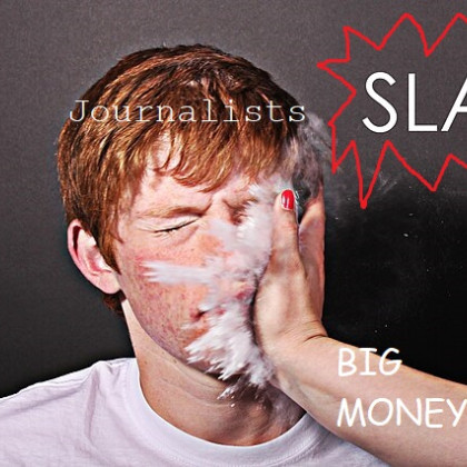 Šamar "novinarju" s strani "big money"