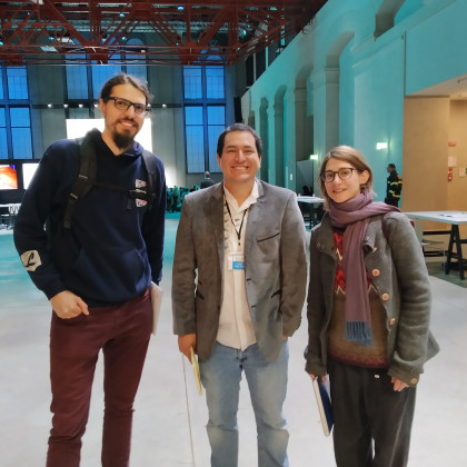 Andres Arauz in tehno klistir