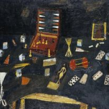 Gabrijel Stupica, Miza z igračami, 1954