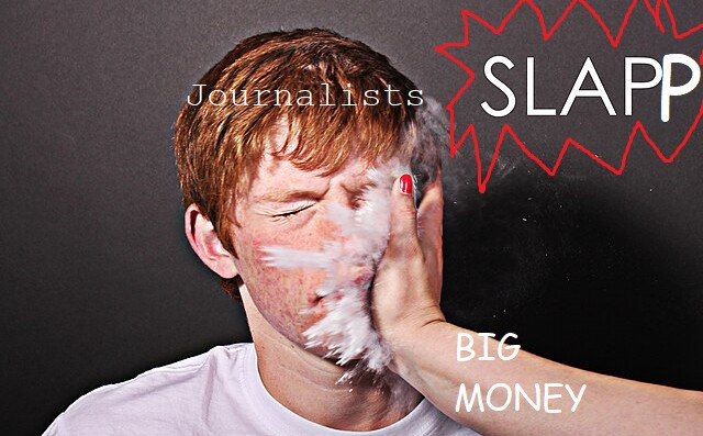 Šamar "novinarju" s strani "big money"