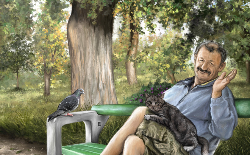 Dan v mestu, Klopca pod svobodnim soncem, Jean Nikolic & Rok Pibernik