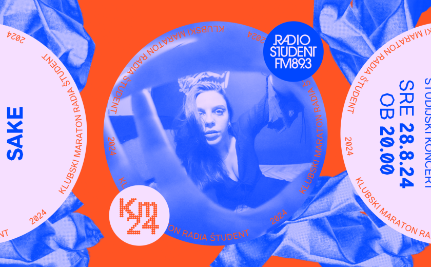 Klubski maraton 2024: SAKE v živo na Radiu Študent
