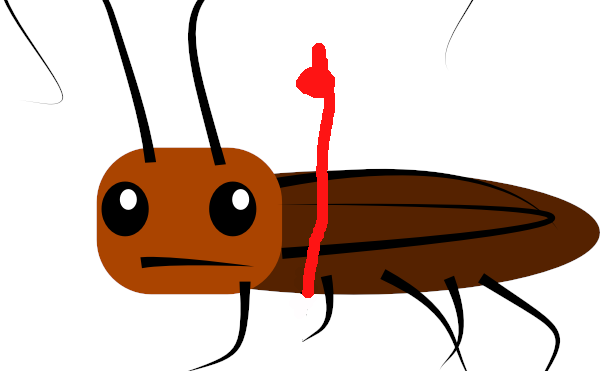 Just a roach.