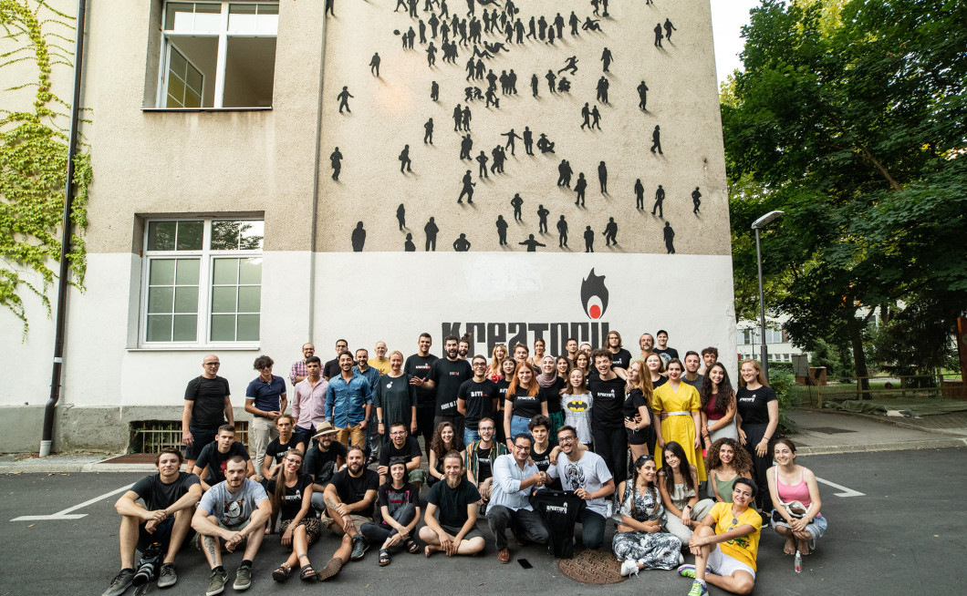 Fotografija vseh udeležencev izmenjave