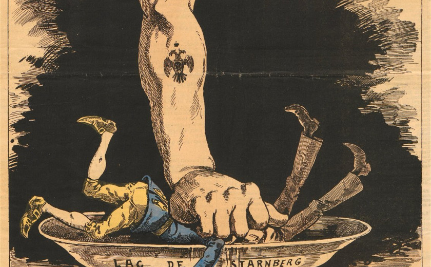 bavarski kralj se skensla l. 1886