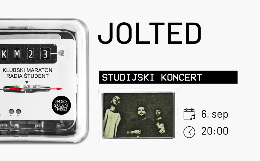 Klubski maraton 2023: Jolted v živo na Radiu Študent